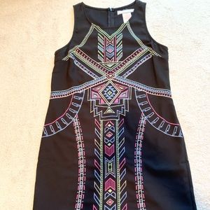 Black mini dress. Party, cocktail, or date night dress.